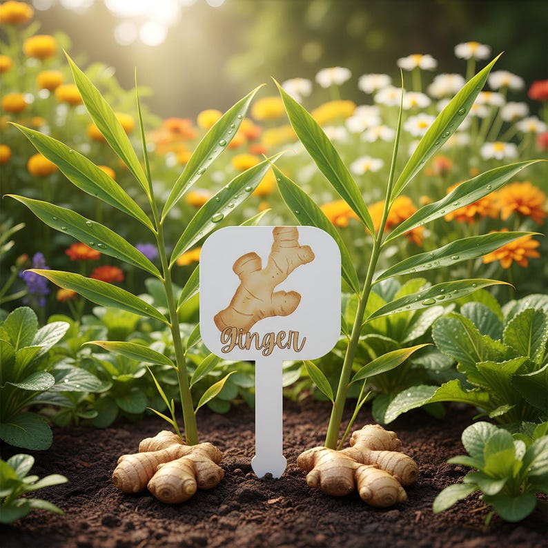 Colorful Acrylic Herb Marker