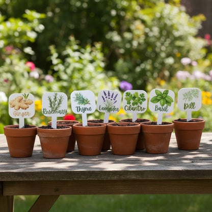 Colorful Acrylic Herb Marker