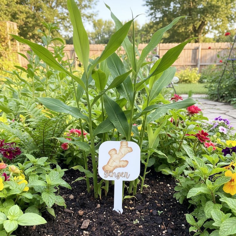 Colorful Acrylic Herb Marker