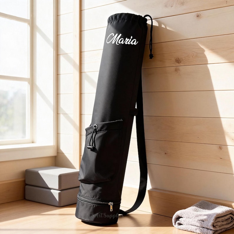 Personalised Yoga Mat Bags with Multi-functional Pockets