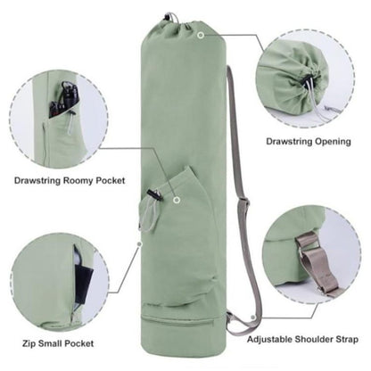 Personalised Yoga Mat Bags with Multi-functional Pockets