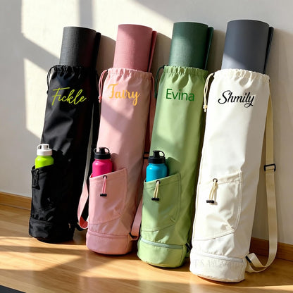 Personalised Yoga Mat Bags with Multi-functional Pockets