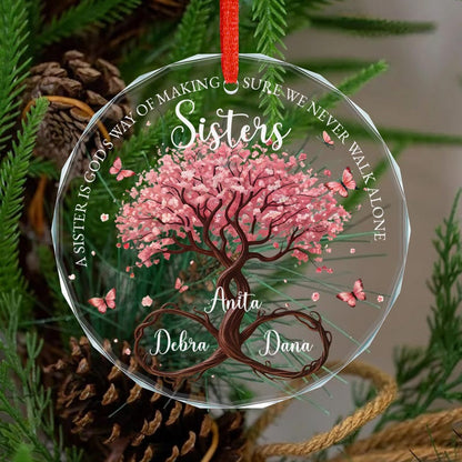 Personalized Sisters Ornament