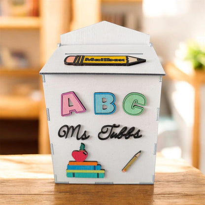 Personalized Teacher Mailbox & Door Sign Set: Classroom Decor