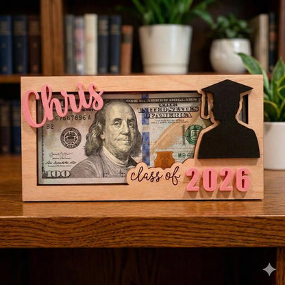 Graduation Money Holder, 2026 Personalized Graduation Gift