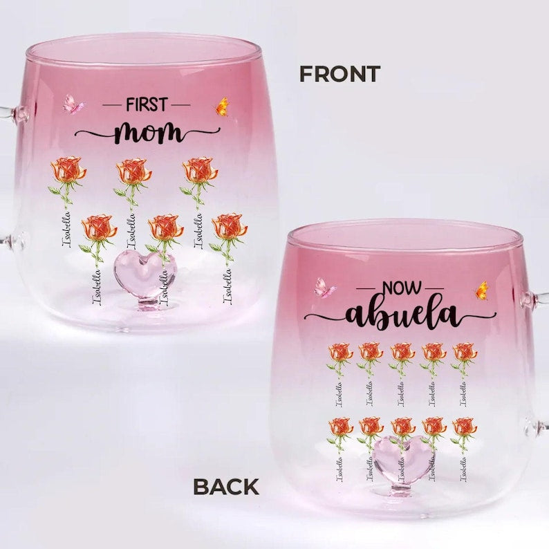 Birth Flower First Mom, Now Grandma Garden Gift