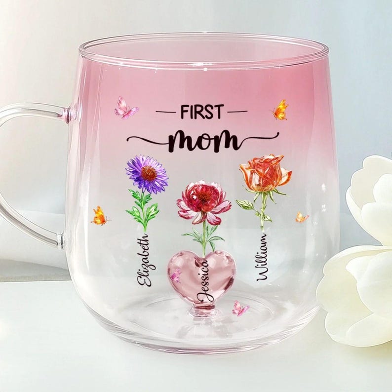 Birth Flower First Mom, Now Grandma Garden Gift