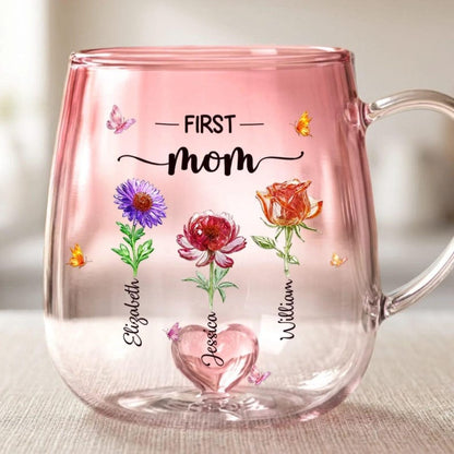 Birth Flower First Mom, Now Grandma Garden Gift