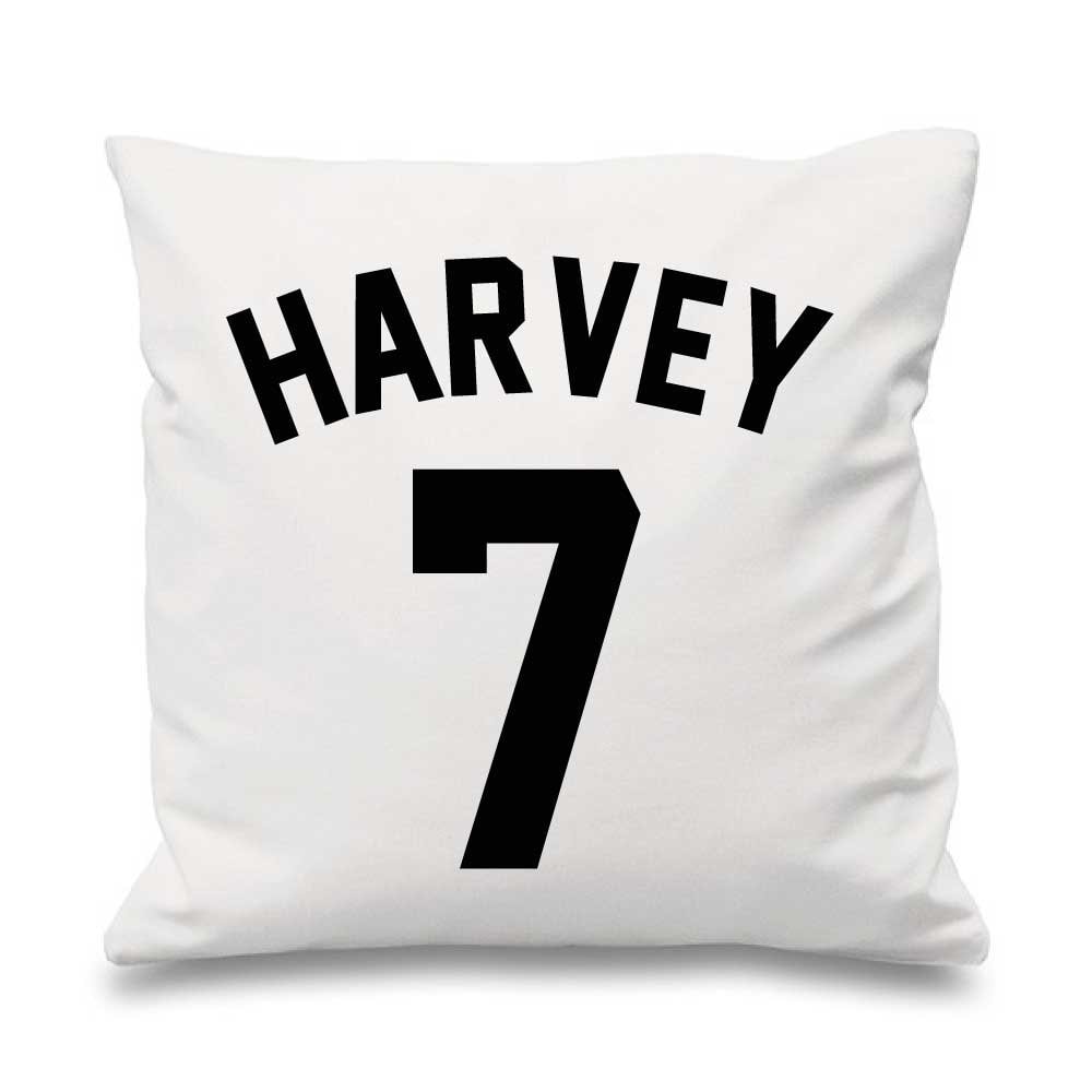 Personalised Football Cushion Cover Bedroom Personalized Football Theme