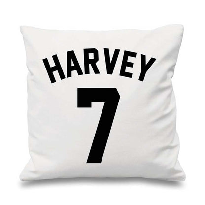 Personalised Football Cushion Cover Bedroom Personalized Football Theme