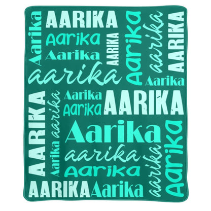 Custom Blanket with Name Customized Blanket Personalized Throw Blankets for Kid