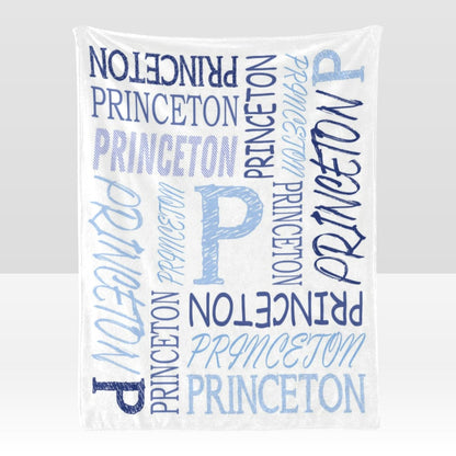 Custom Blanket with Name Customized Blanket Personalized Throw Blankets for Kid Women Christmas
