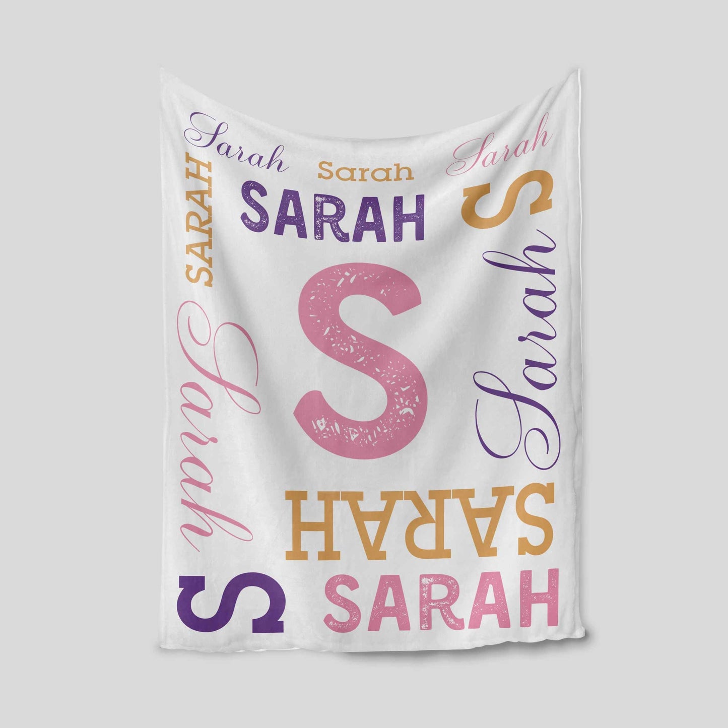 Personalized Baby Blanket, Personalized Name Blanket, Custom Name Blanket