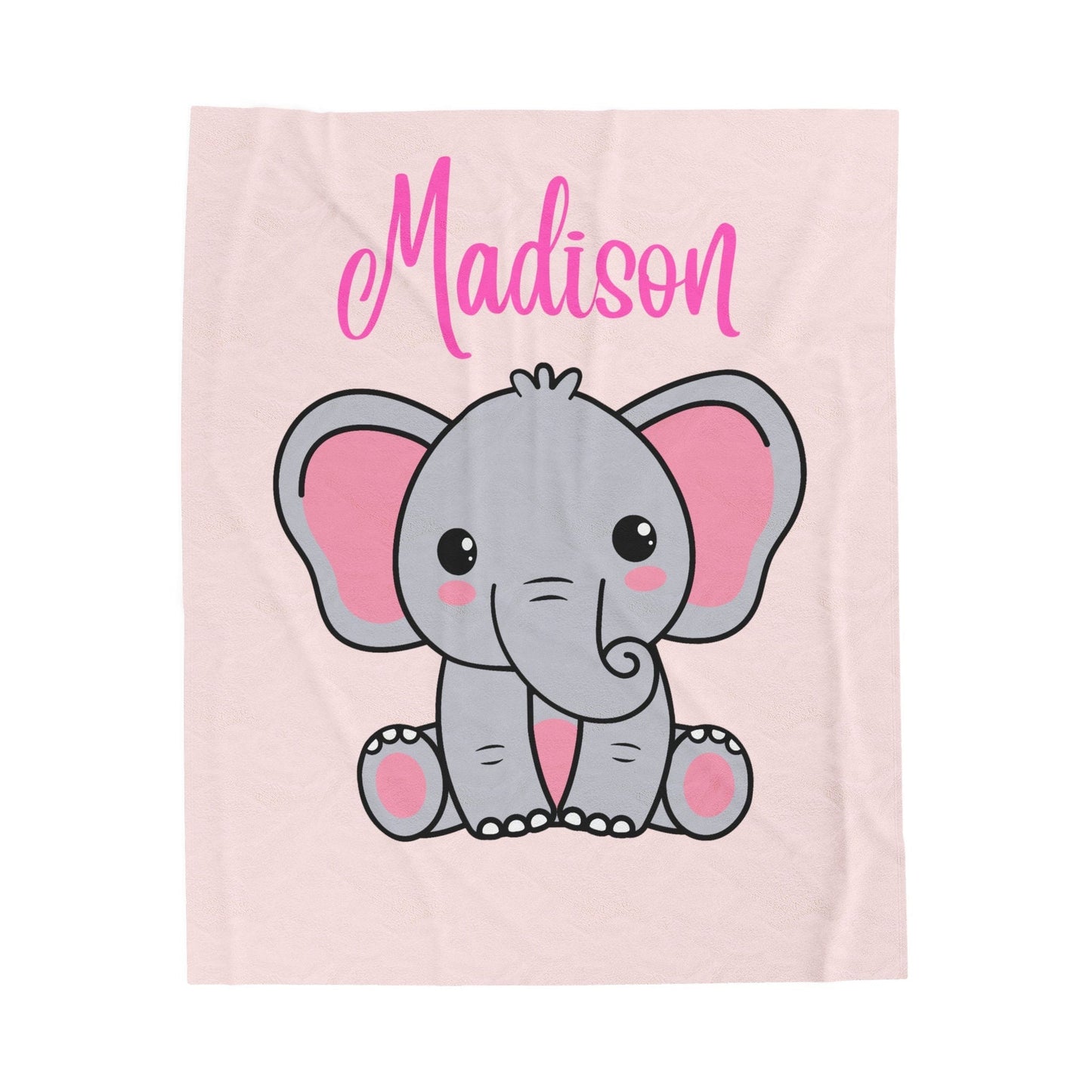 Custom Baby Blanket, Name Blanket for Kids, Personalized Kids Blanket, Plush Minky Blanket