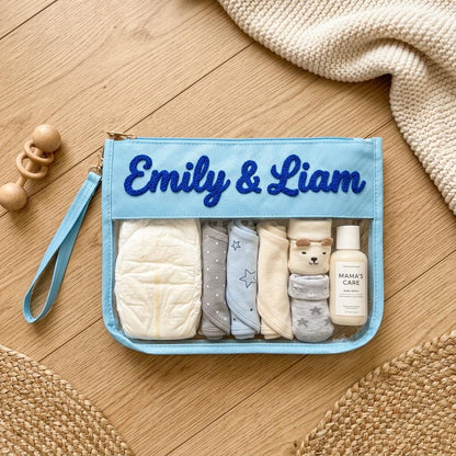 Personalized Baby Diaper Bag, Custom Baby Storage Bag