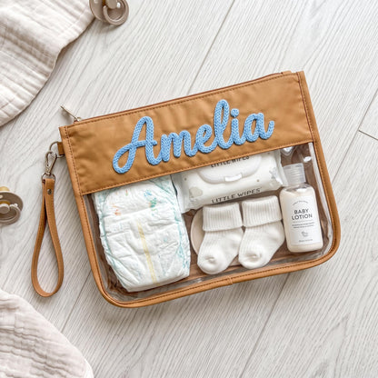 Personalized Baby Diaper Bag, Custom Baby Storage Bag