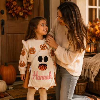 Personalized Ghost Halloween Candy Bag