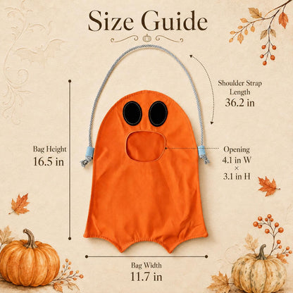 Personalized Ghost Halloween Candy Bag