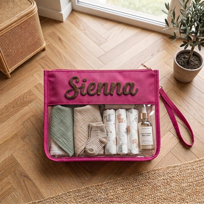 Personalized Baby Diaper Bag, Custom Baby Storage Bag